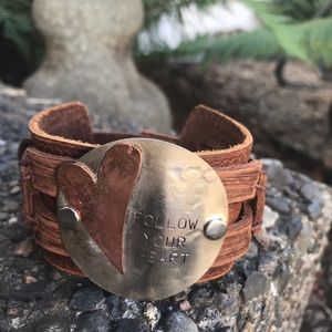 Jewelry Junkie Leather Bracelet